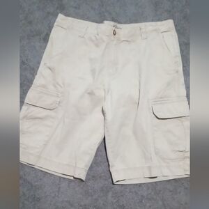 Men's Casual Tan Cargo Shorts